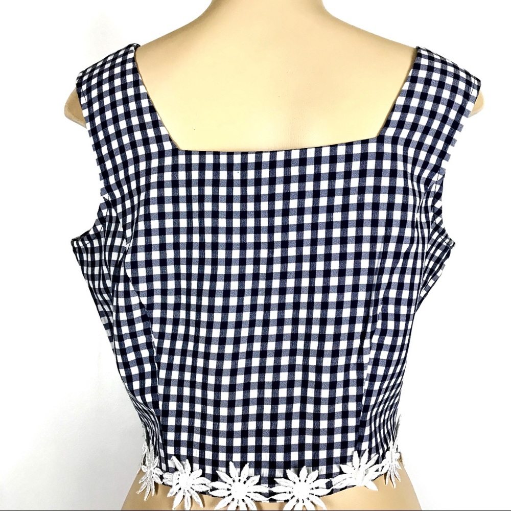 Vintage Crop Top Size 9.  A1-26 - Picture 3 of 5